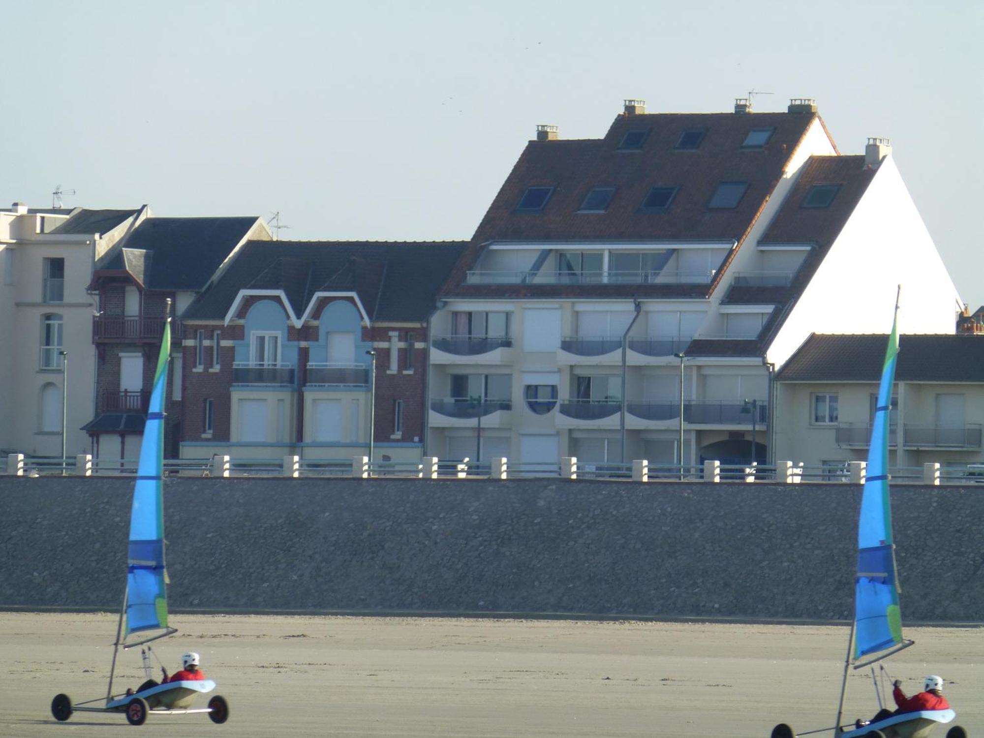 Appartement Face Mer Quend Zewnętrze zdjęcie